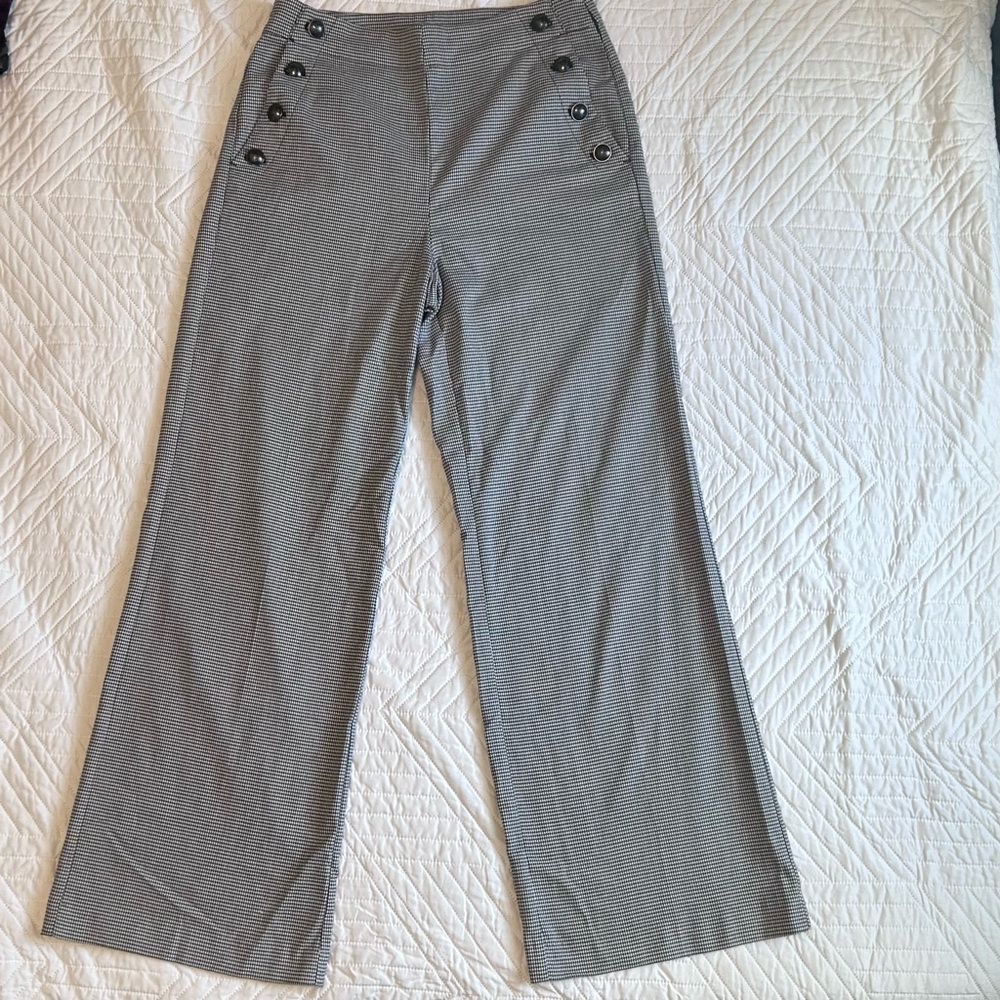 Loft High-Waisted Wide-Leg Pants